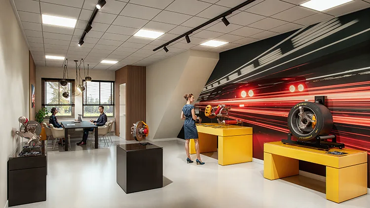 Artist impression kantoorgebouw