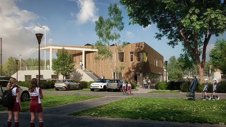 Artist impression Sportpark Rijswijk