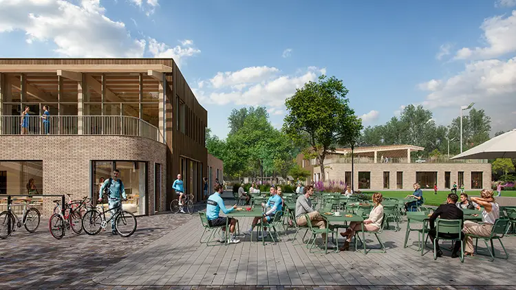 Artist impression Sportpark Rijswijk