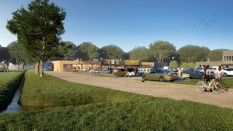 Artist impression winkel