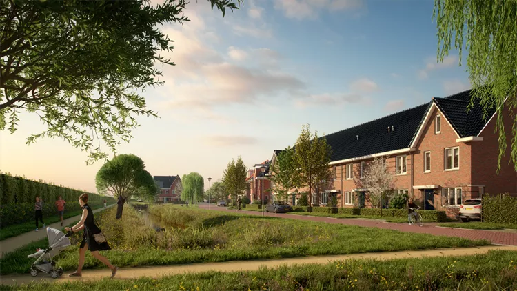 Artist impression Gouden Singel