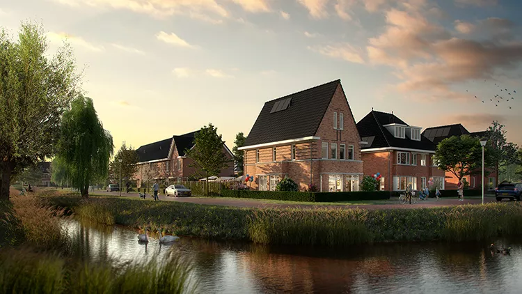 artist impression woningen nieuwbouw