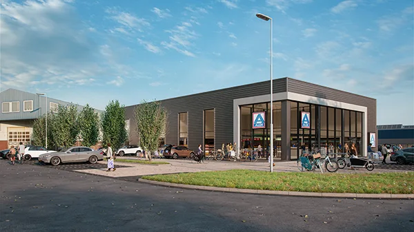 Artist impression Aldi ALkmaar
