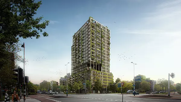 Artist impression De Premier Leiden