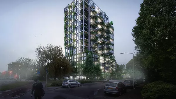 Artist impression De Premier Leiden