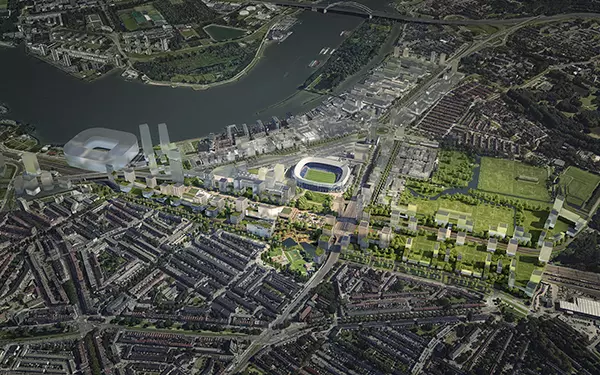 Artist impression Feyenoord XL