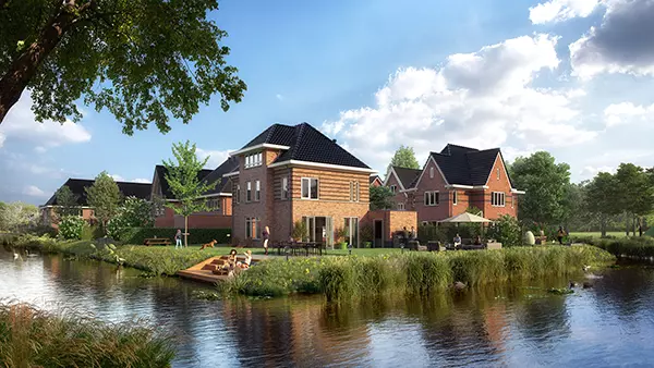 Artist impression De Gouden Buurten