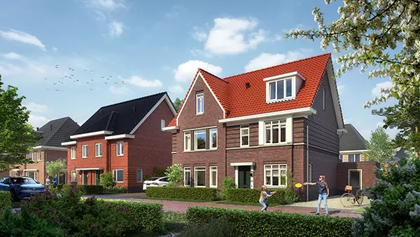 Artist impression De Gouden Buurten