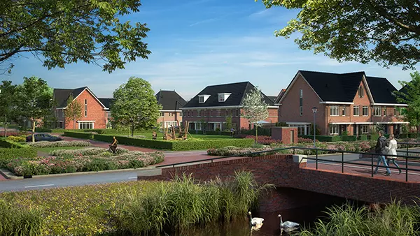 Artist impression De Gouden Buurten