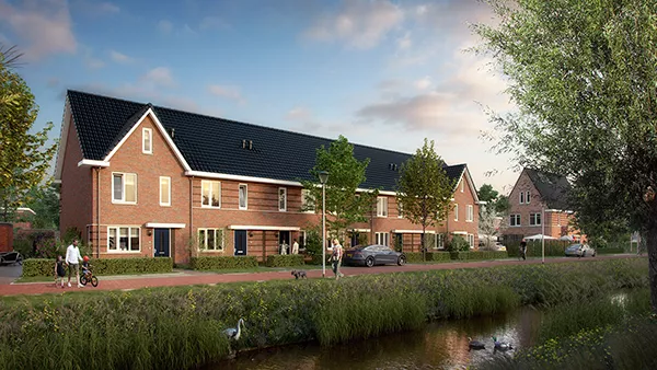 Artist impression De Gouden Buurten