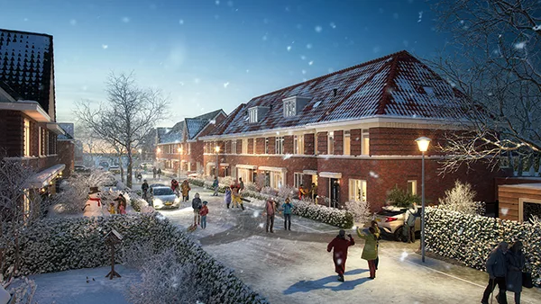 Artist impression De Gouden Buurten