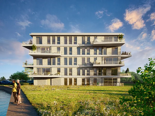 Artist impression Kaap Zoutepoel Sneek