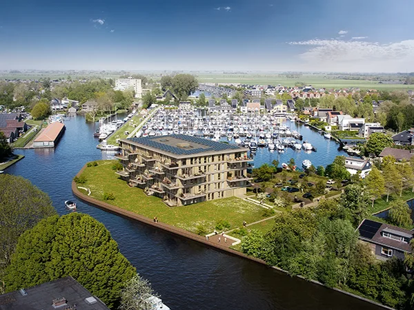 Artist impression Kaap Zoutepoel Sneek
